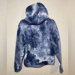 Women’s Medium Stella Viva Tye Dye constellation hoodie